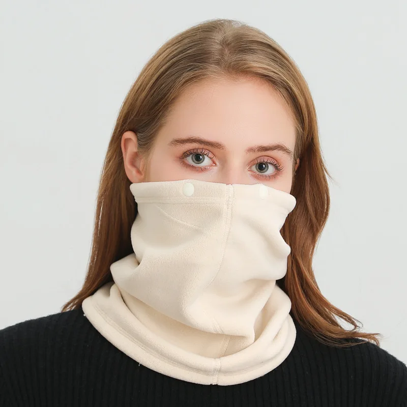 Cycling Buff Neck Warmer - Bufanda Polar de lana para el