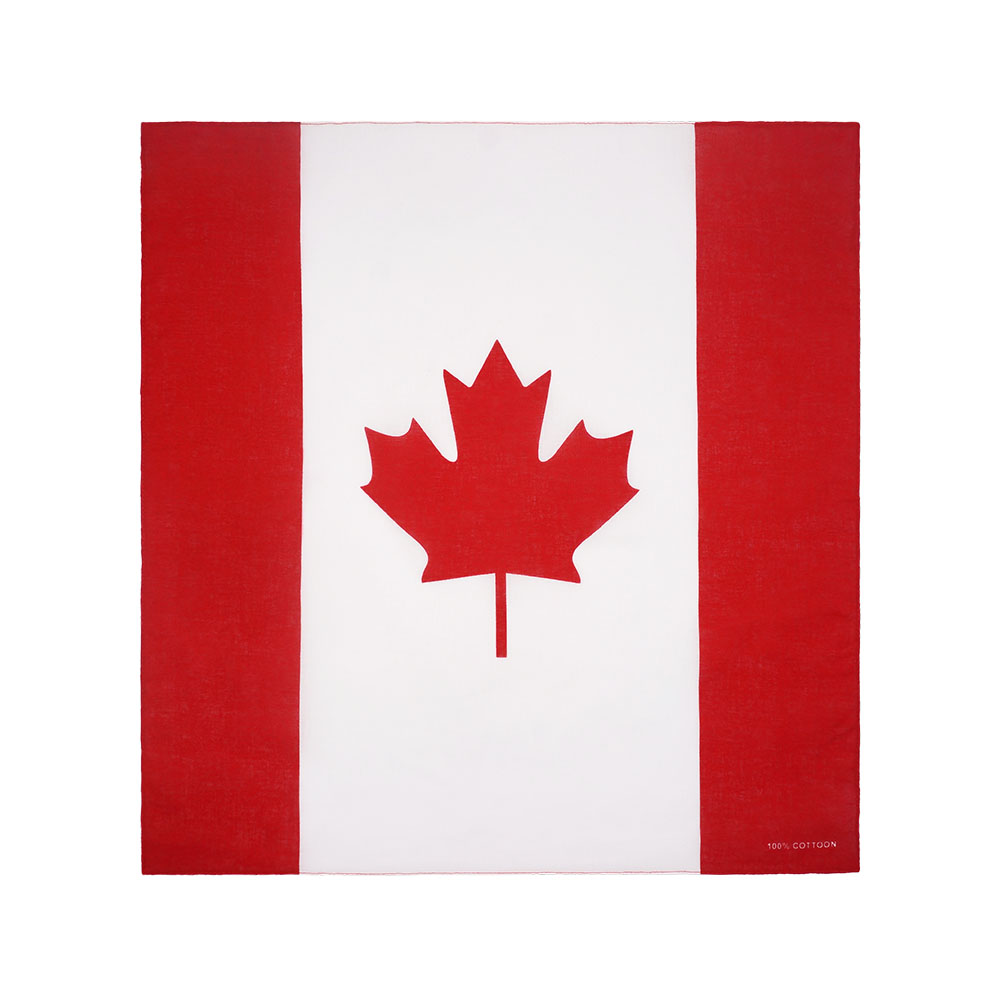 Cycling Gear Canada - Bandana con bandera de Canadá para