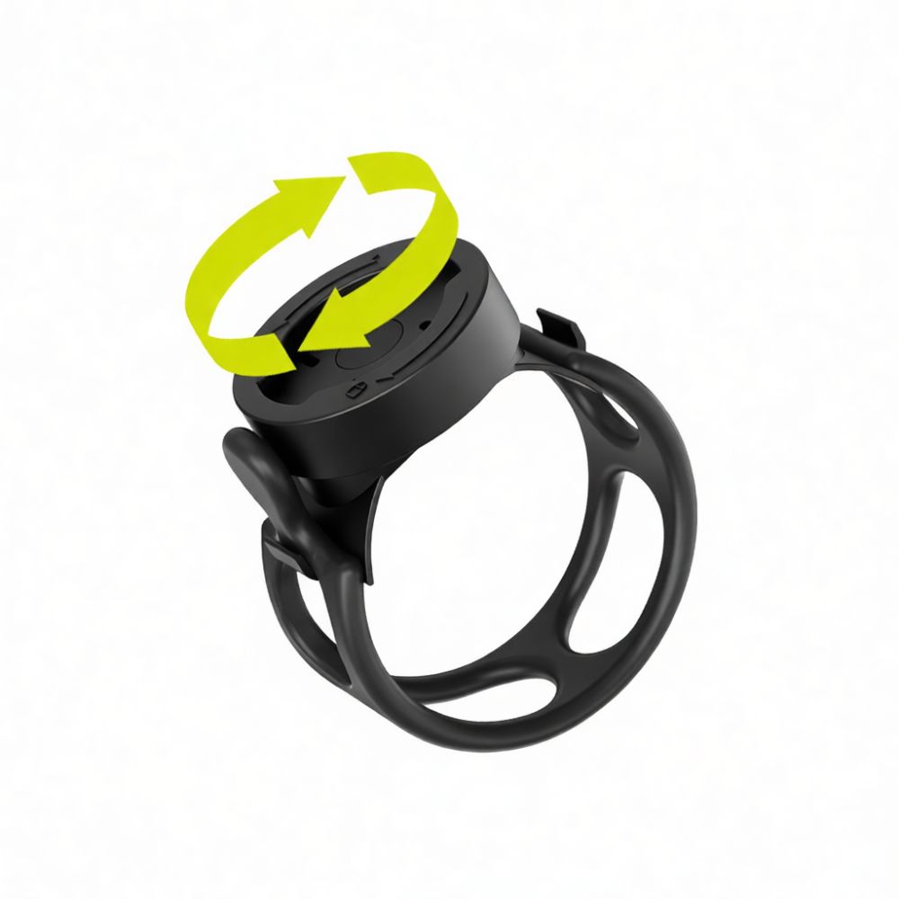 Cycling Gear Garmin - Soporte giratorio para manillar de bicicleta,