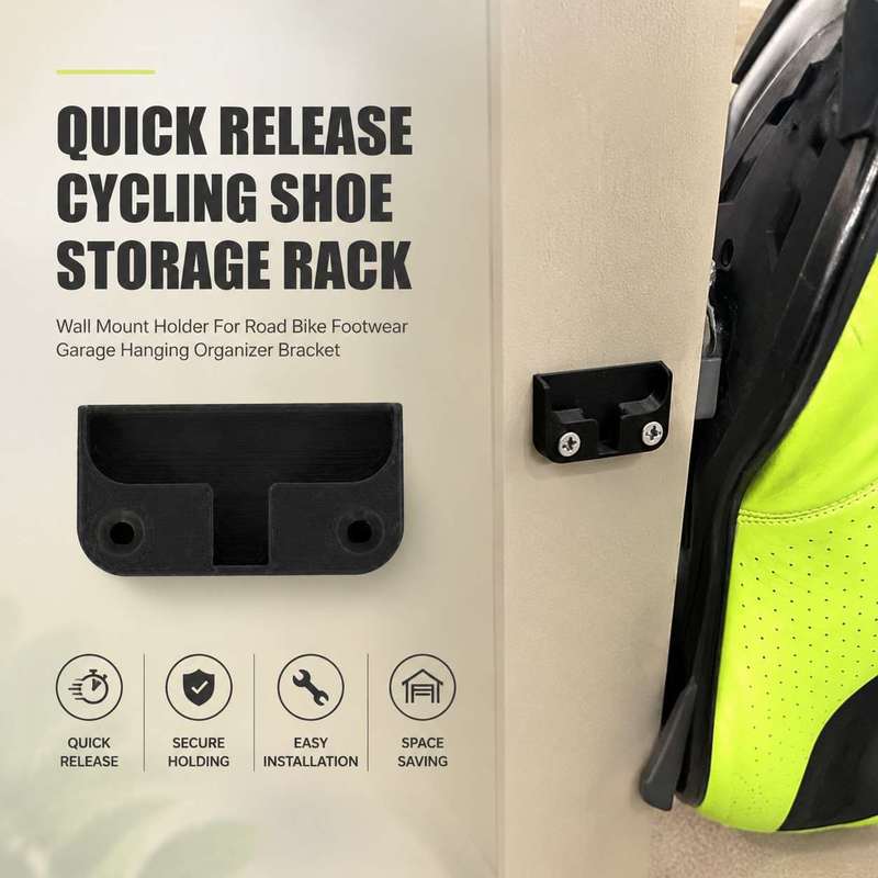 Cycling Gear Wall Storage - Soporte de pared para almacenamiento de