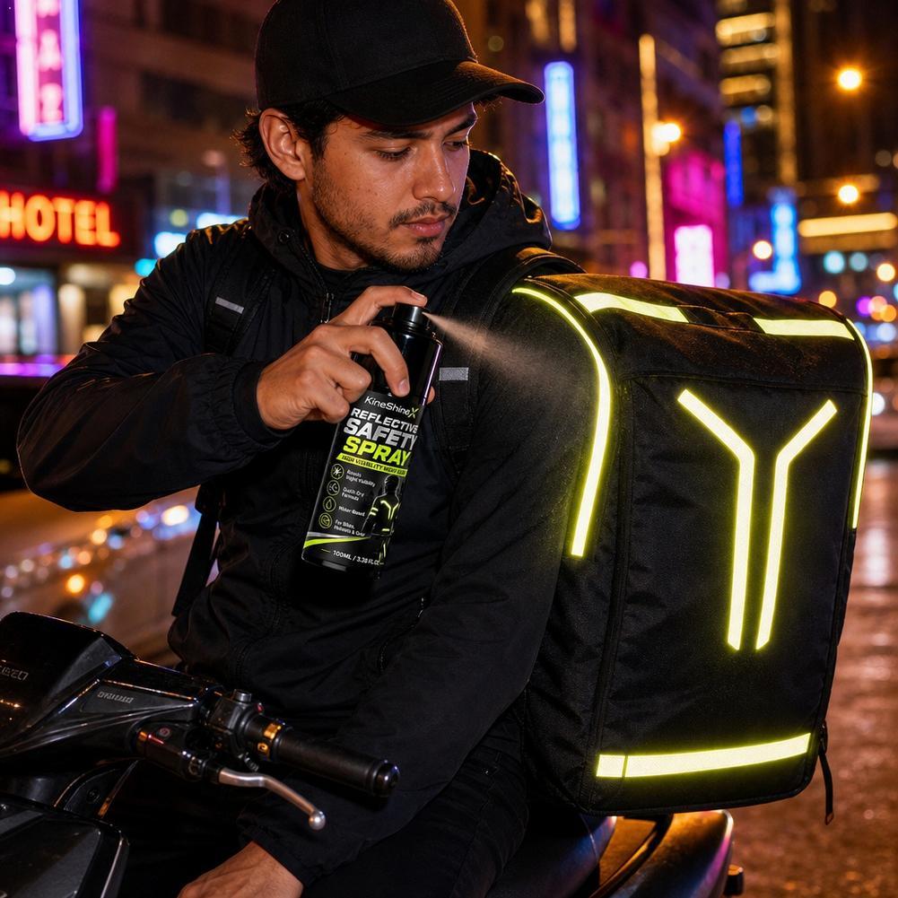 Cycling Visibility Gear - Spray reflectante de seguridad para visibilidad