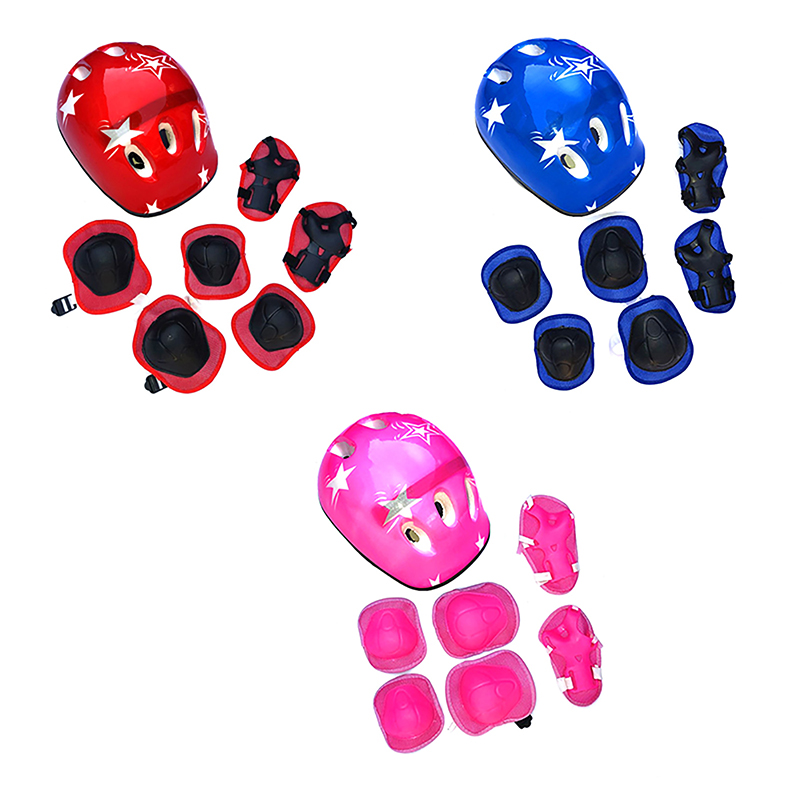 Cycling Protective Gear Kids - Nuevo Set de 7 Piezas de