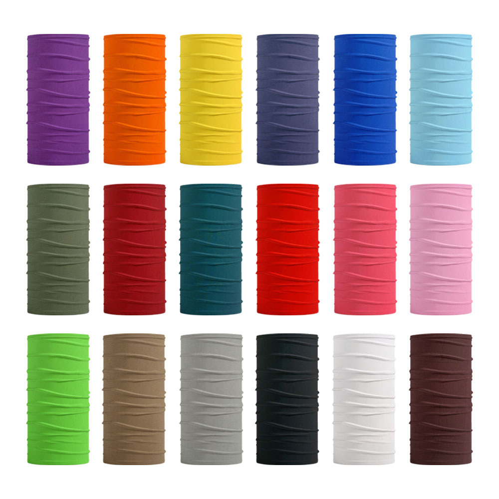 Cycle Gear - Pañuelos sin costuras de Color sólido