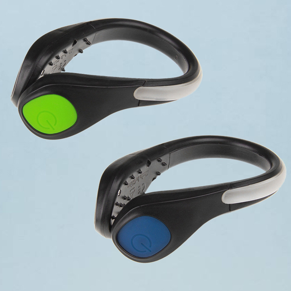 Cycling Visibility Gear - 2 Clips LED para Zapatos, Luces
