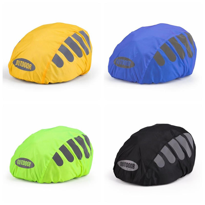 Cycling Visibility Gear - Cubierta para casco de bicicleta, cubierta