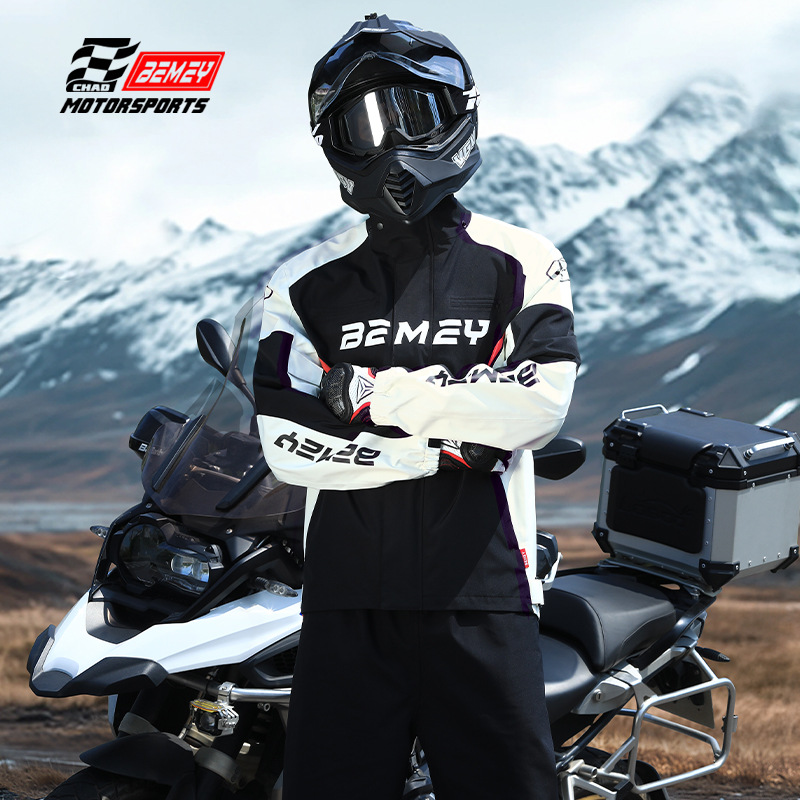 Cycling Gear For Men - Impermeable para Motocicleta para Hombre, Traje