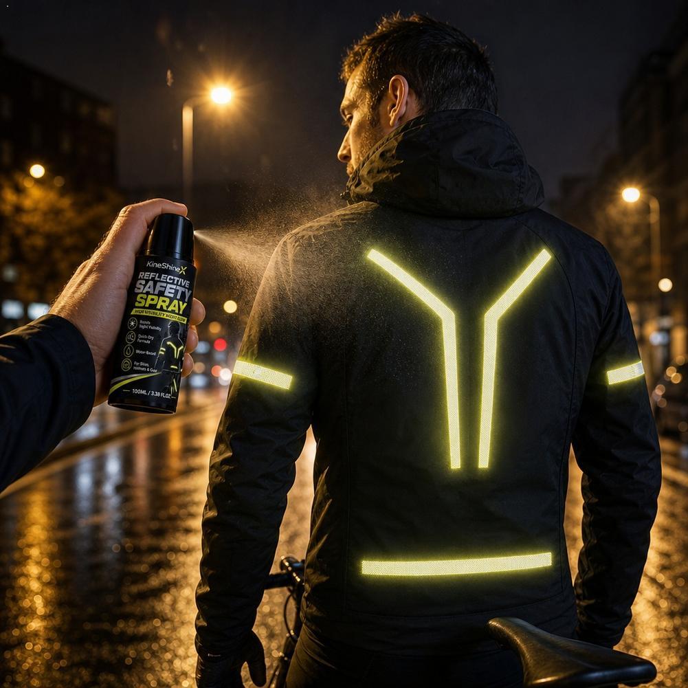 Cycling Visibility Gear - Pintura Reflectante de Seguridad Nocturna de