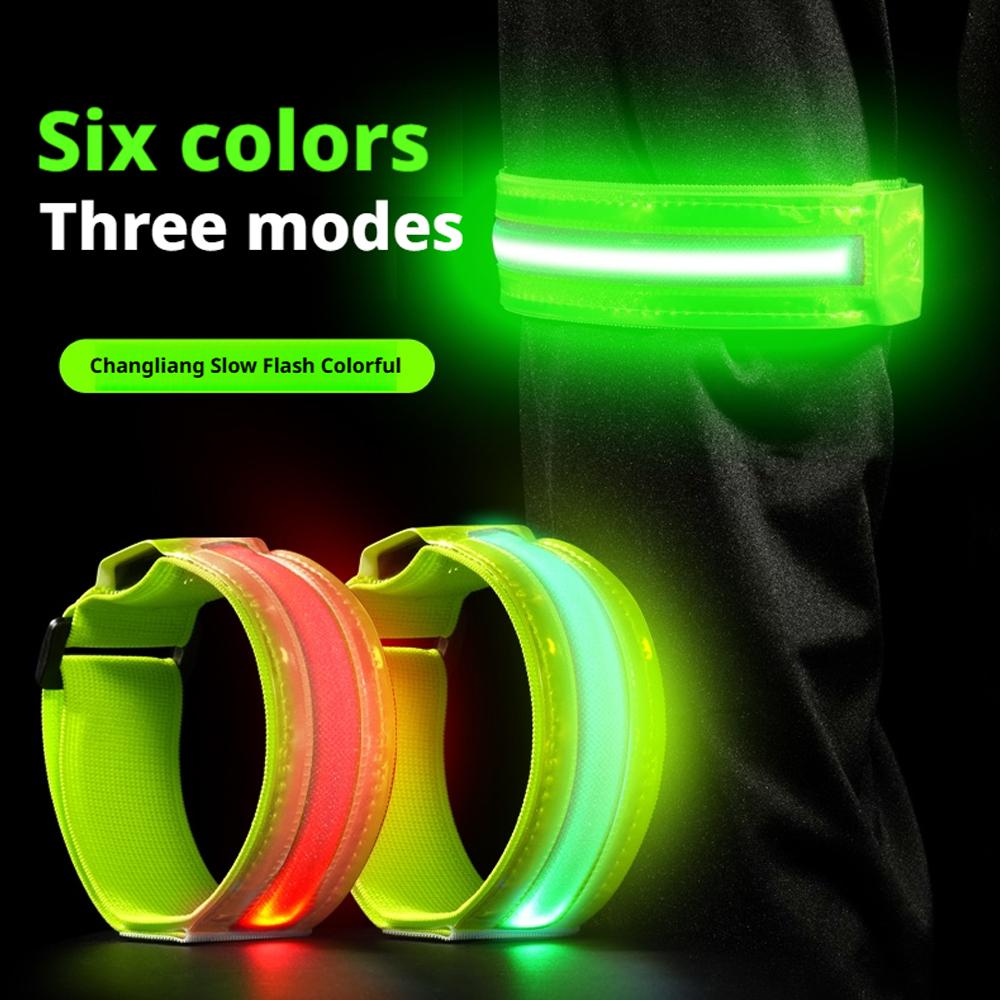 Brazalete reflectante LED, cor - Cycling Visibility Gear reseña y precio