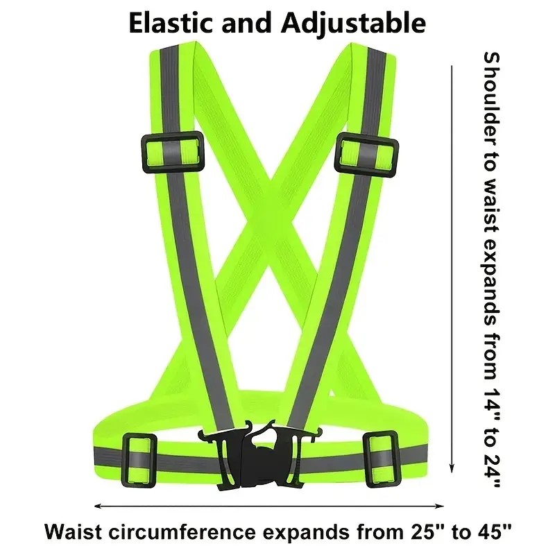 Chaleco reflectante para corre - Cycling Visibility Gear reseña y precio