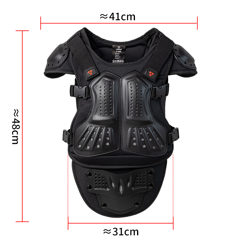 Armadura corporal para motocic - Cycling Protective Gear Kids reseña y precio