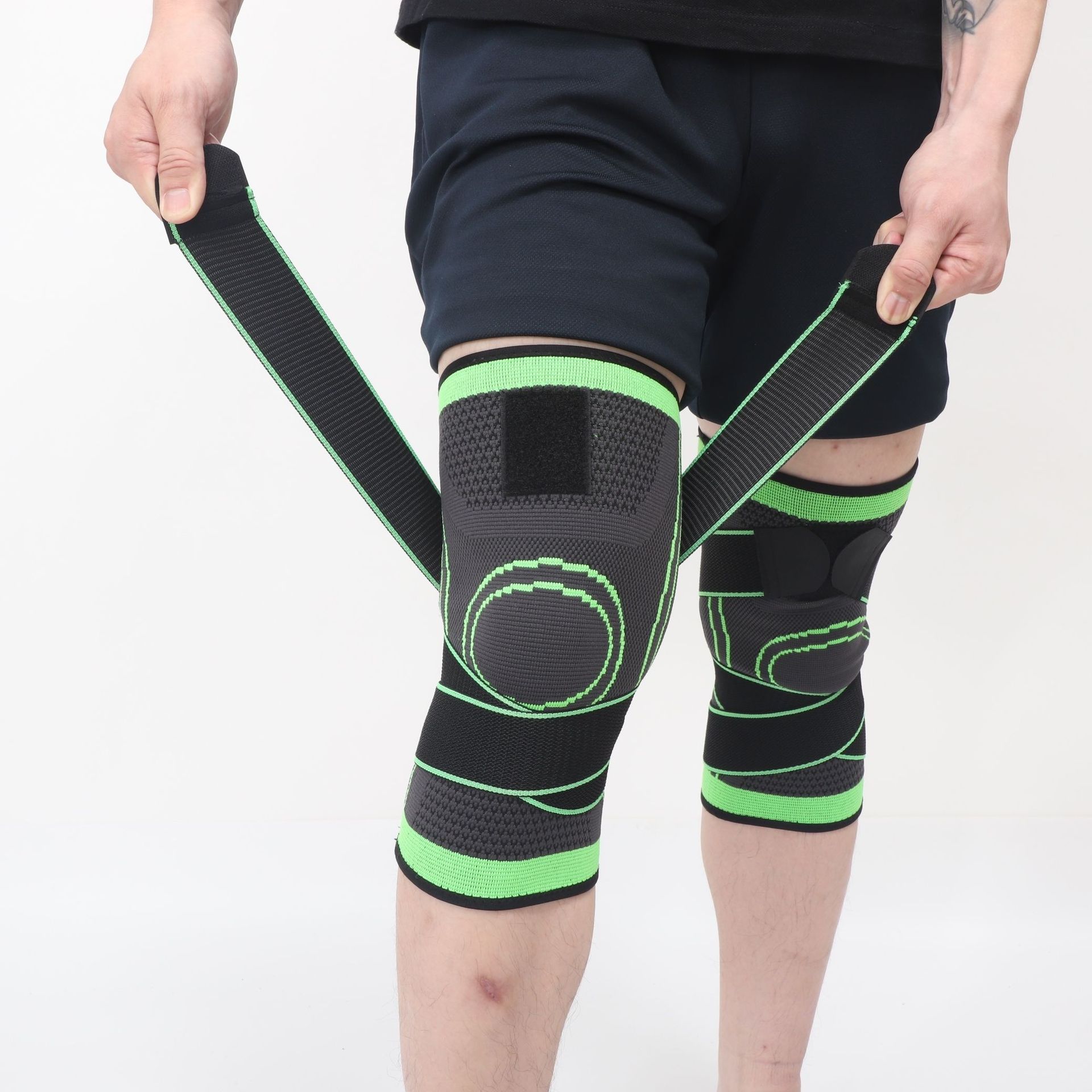 Rodillera de compresión elásti - Cycling Protective Gear Kids reseña y precio