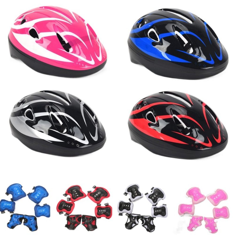 Casco para niños, rodilleras y - Cycling Protective Gear Kids reseña y precio