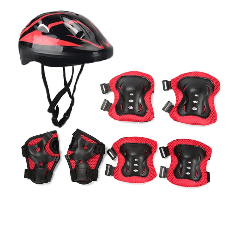 Casco para niños, rodilleras y - Cycling Protective Gear Kids reseña y precio