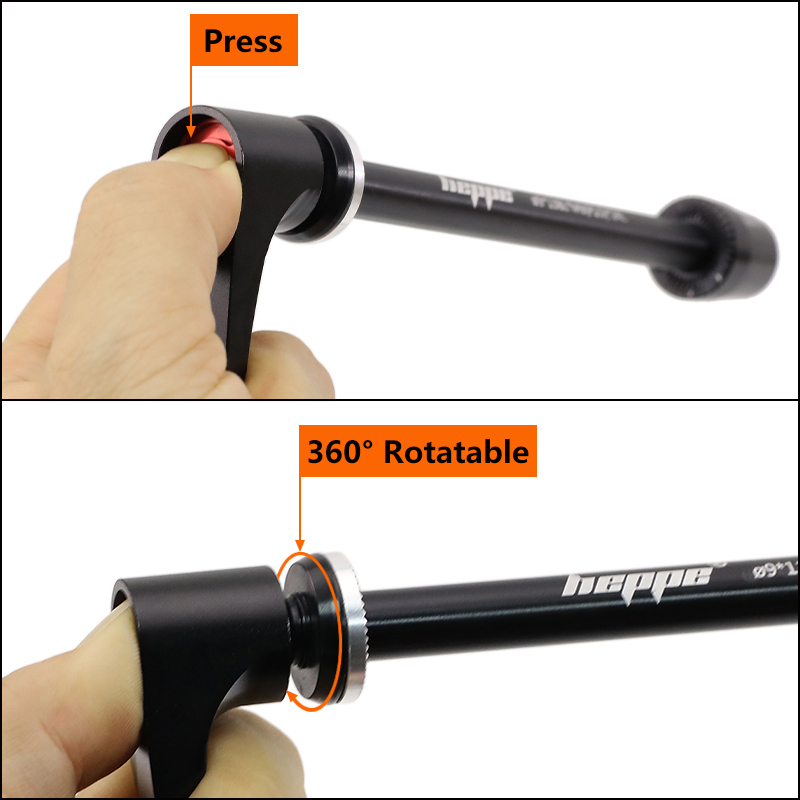 Eje pasante de bicicleta HEPPE - Quick Release Skewer reseña y precio