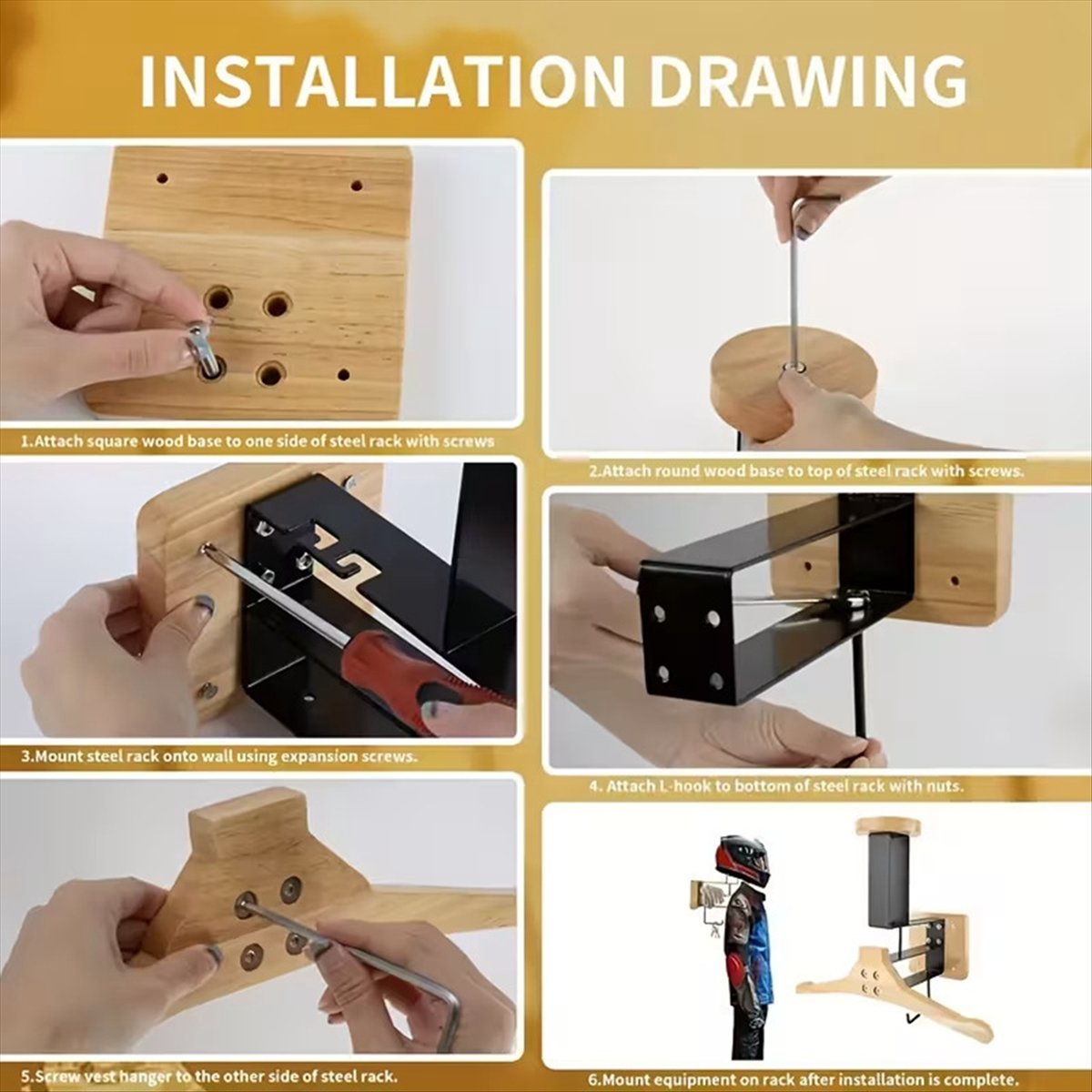 Nuevo Soporte de Pared para Ca - Cycling Gear Wall Storage reseña y precio
