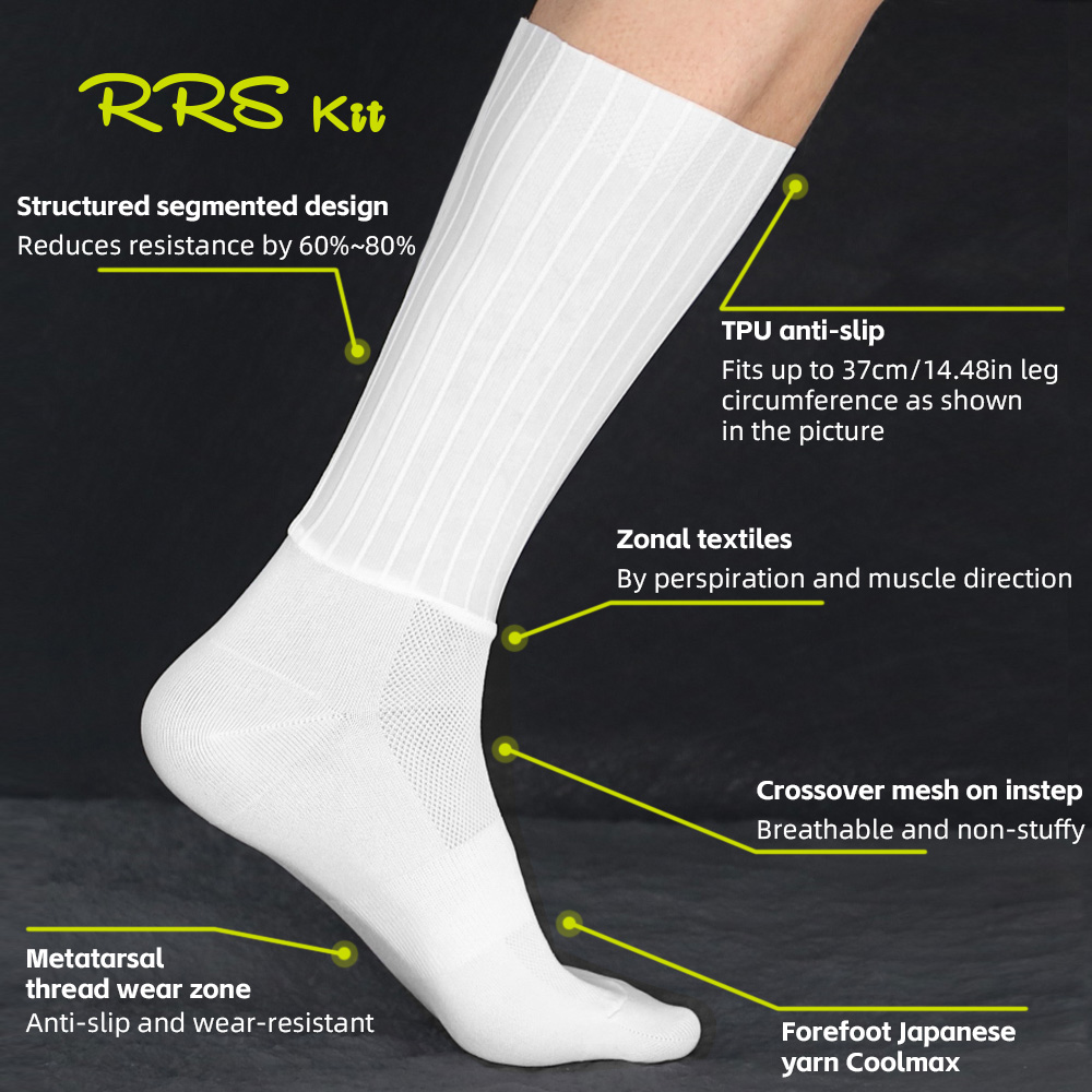 Rrskit Calcetines aerodinámico - Cycle Gear reseña y precio