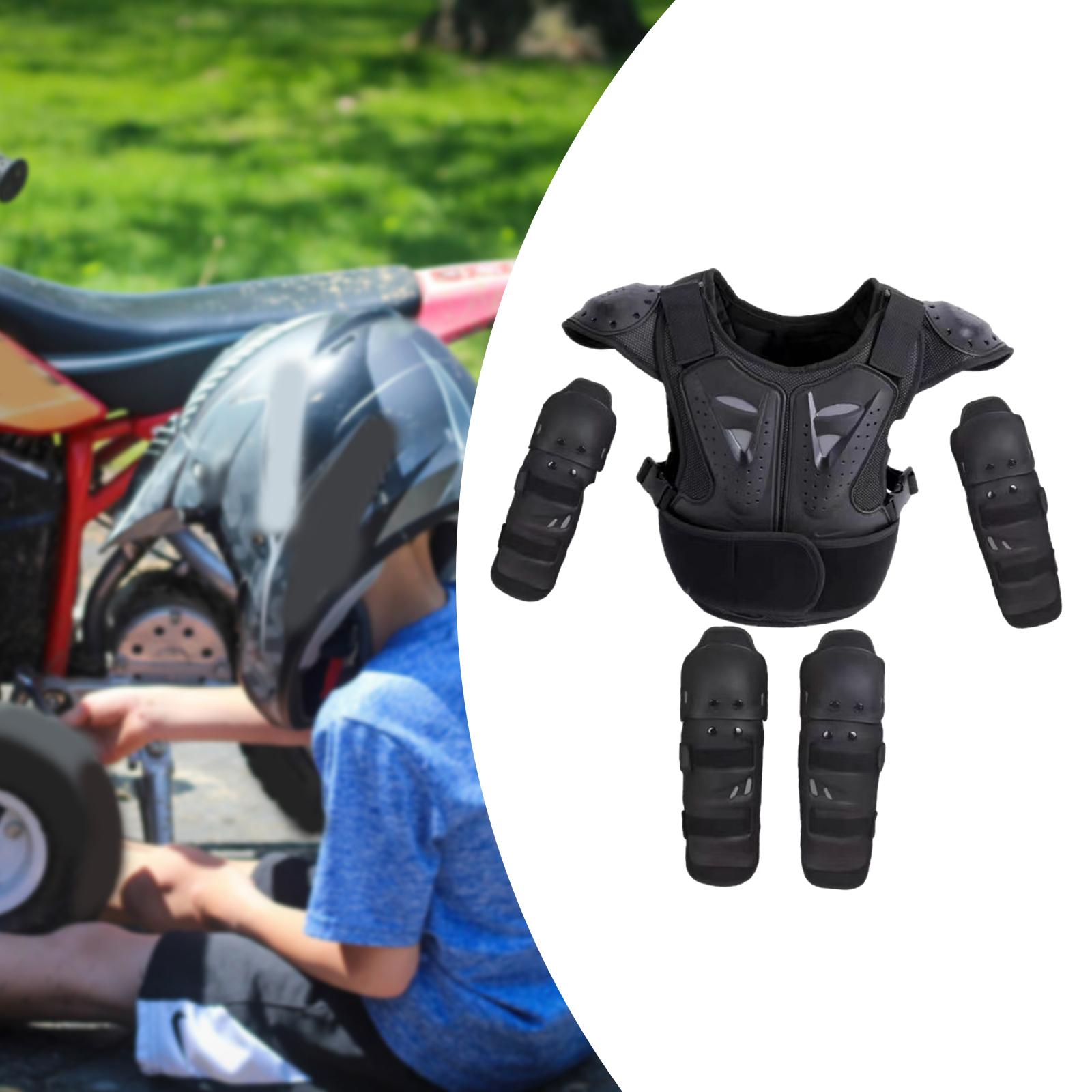 Traje Protector de Motocicleta - Cycling Protective Gear Kids reseña y precio