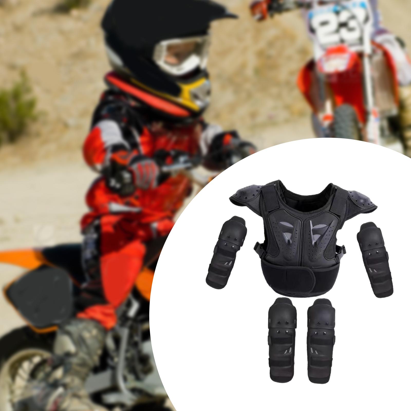 Traje Protector de Motocicleta - Cycling Protective Gear Kids reseña y precio