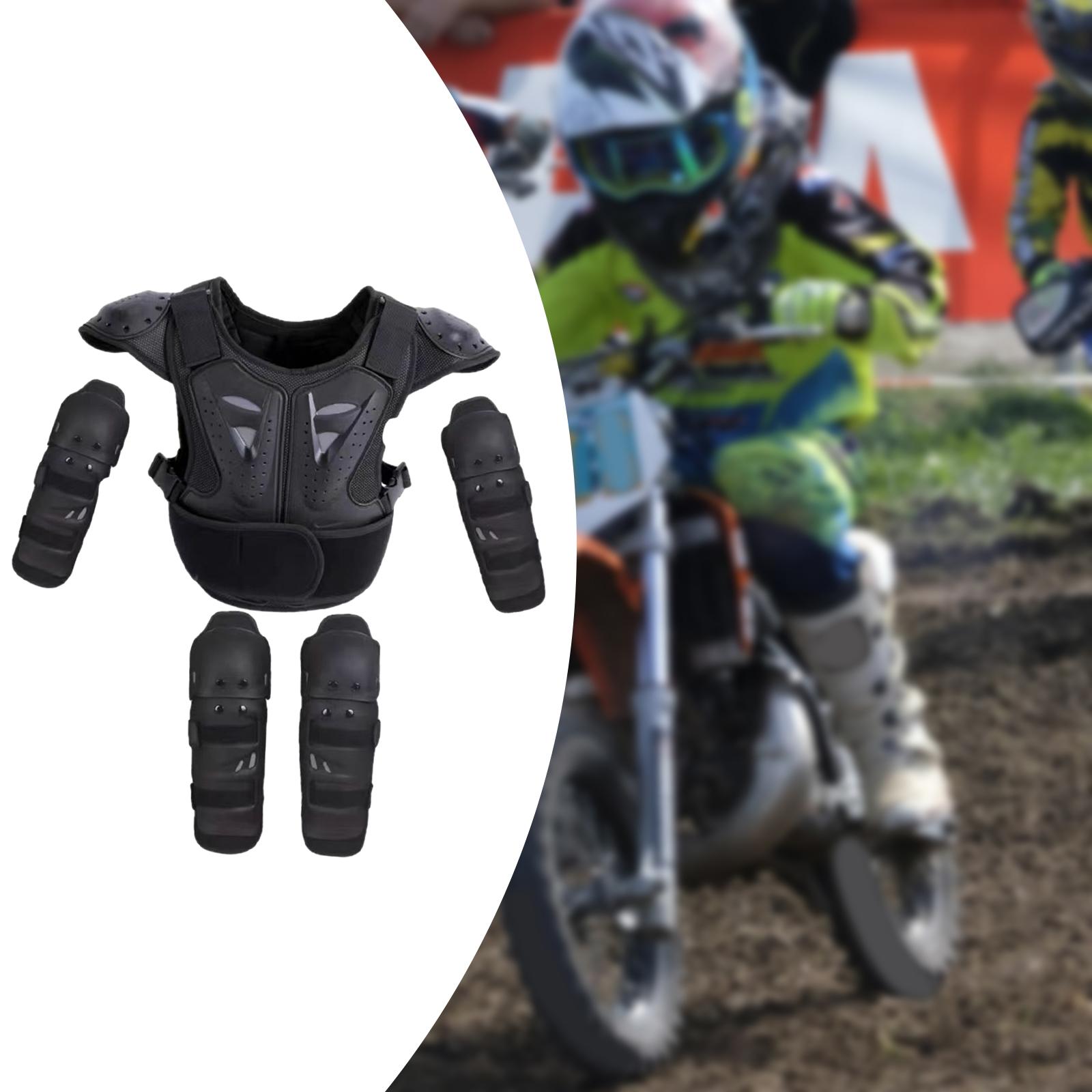 Traje Protector de Motocicleta - Cycling Protective Gear Kids reseña y precio