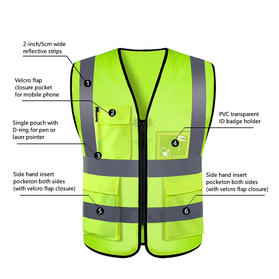 Chaleco de Seguridad Ajustable - Cycling Visibility Gear reseña y precio