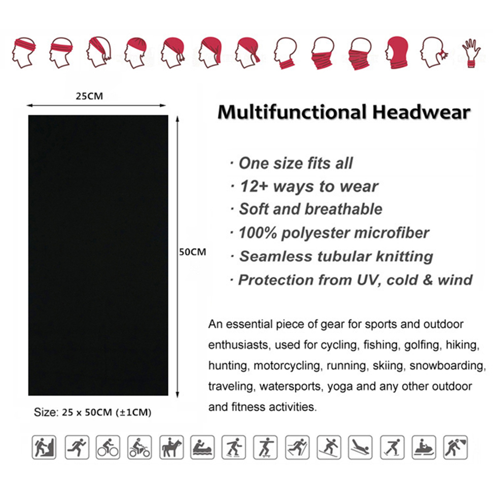Pañuelos sin costuras de Color - Cycle Gear reseña y precio