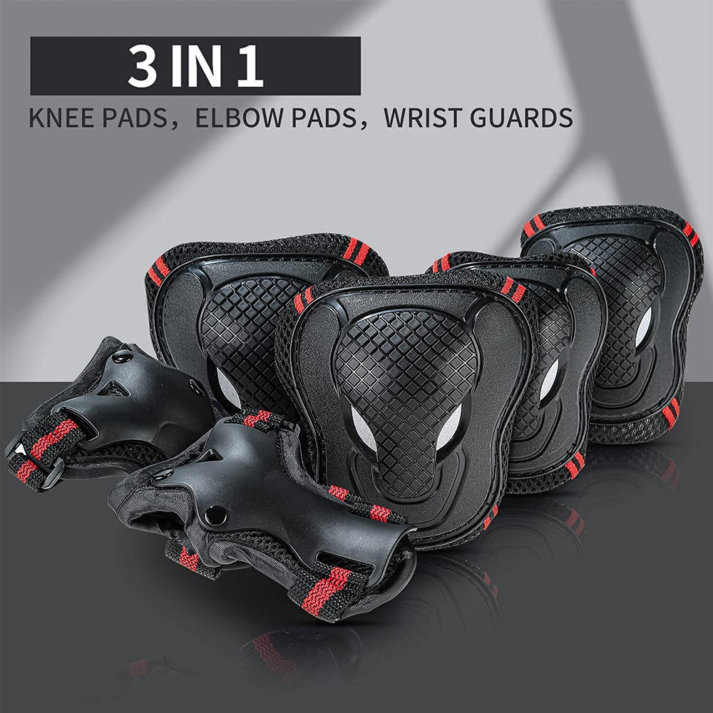 6 unids/set de equipo de prote - Cycling Protective Gear Kids reseña y precio