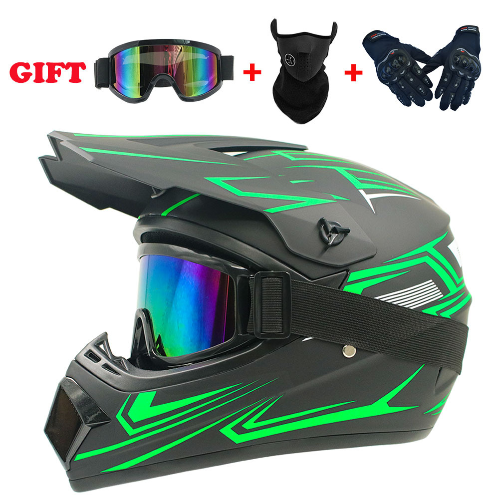 Cascos integrales para motocic - Cycling Protective Gear Kids reseña y precio