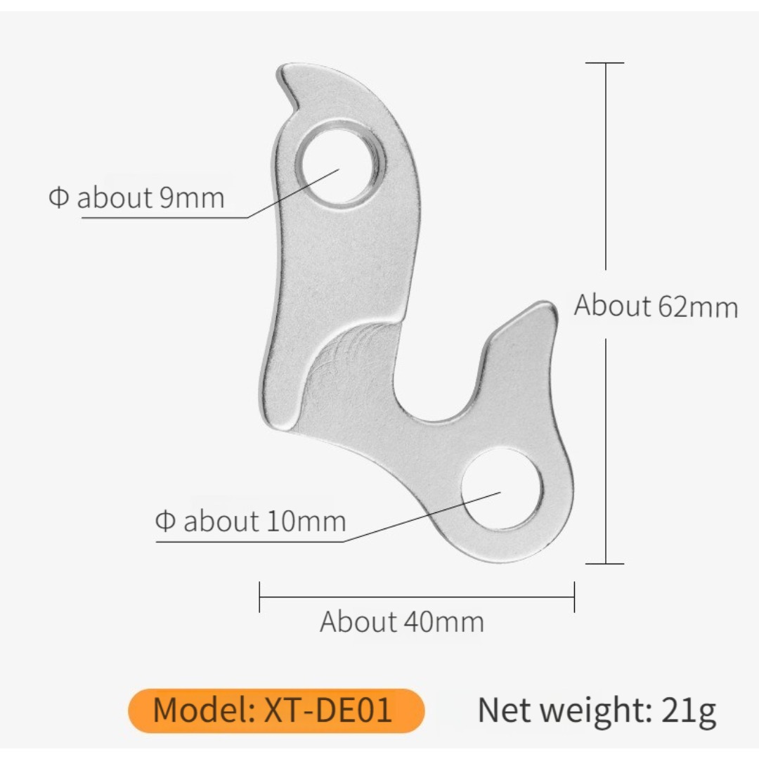 Soporte de desviador para bici - Cycling Gear Hanger reseña y precio