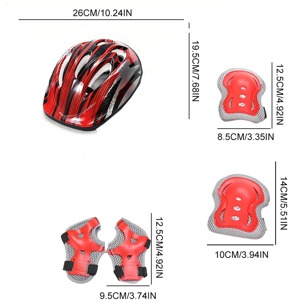 Conjunto de equipo de protecci - Cycling Protective Gear Kids reseña y precio