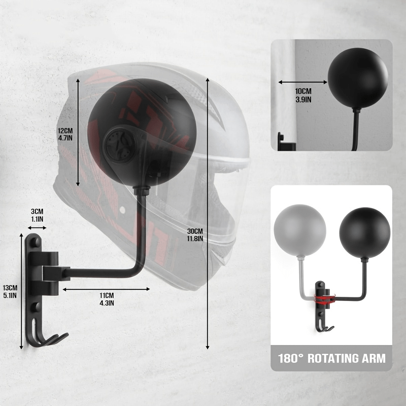 Soporte para Casco de Aleación - Cycling Gear Hanger reseña y precio